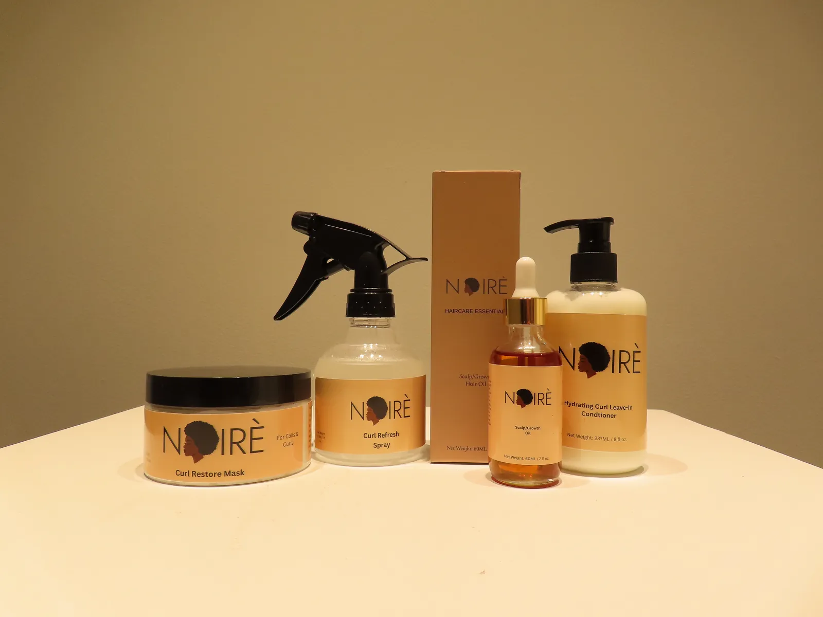 The four essentials, together.