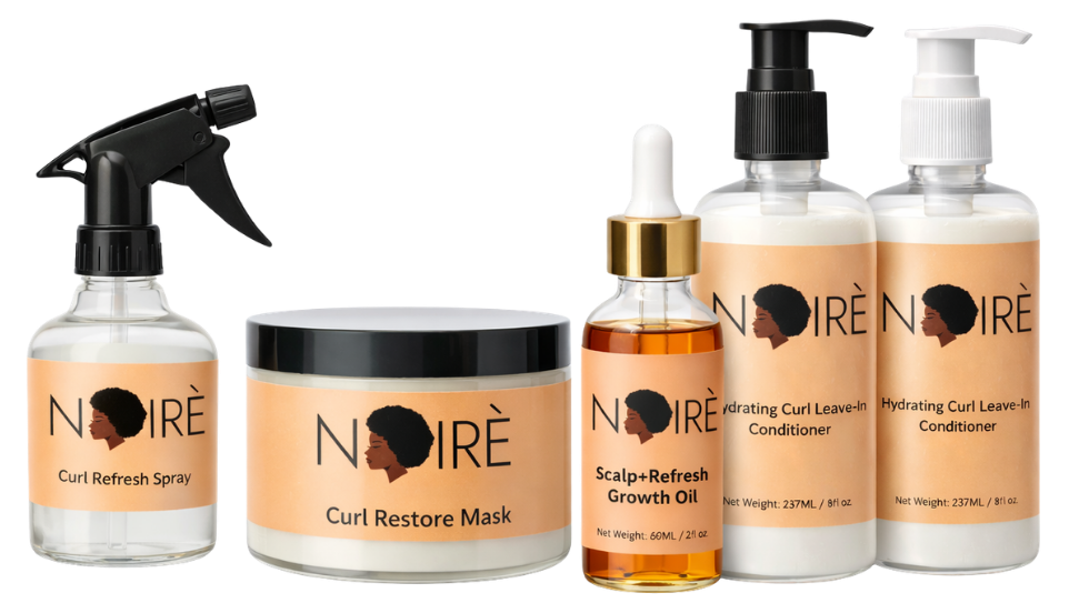 Noire featured hair care visual